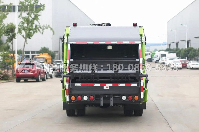 東風K7凱普特壓縮式垃圾車8方