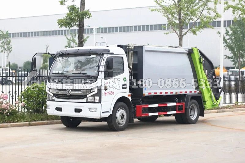 東風K7凱普特壓縮式垃圾車8方