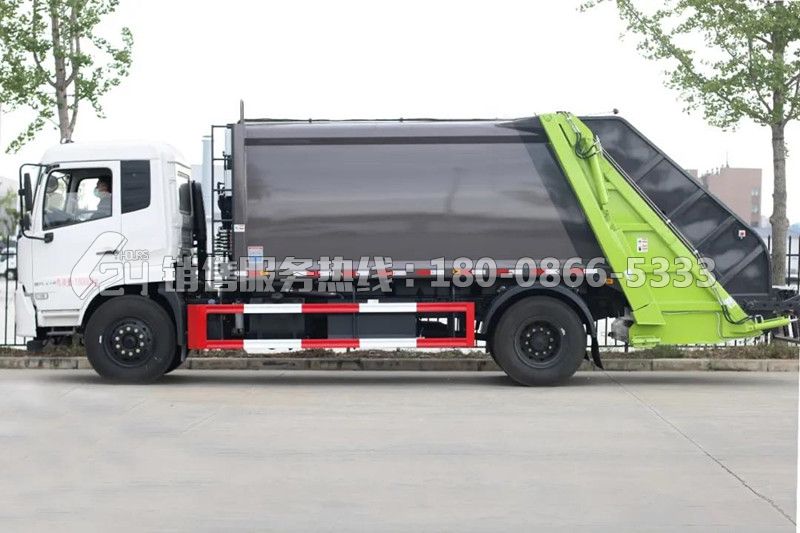 國六東風(fēng)天錦12-14方后裝壓縮垃圾車