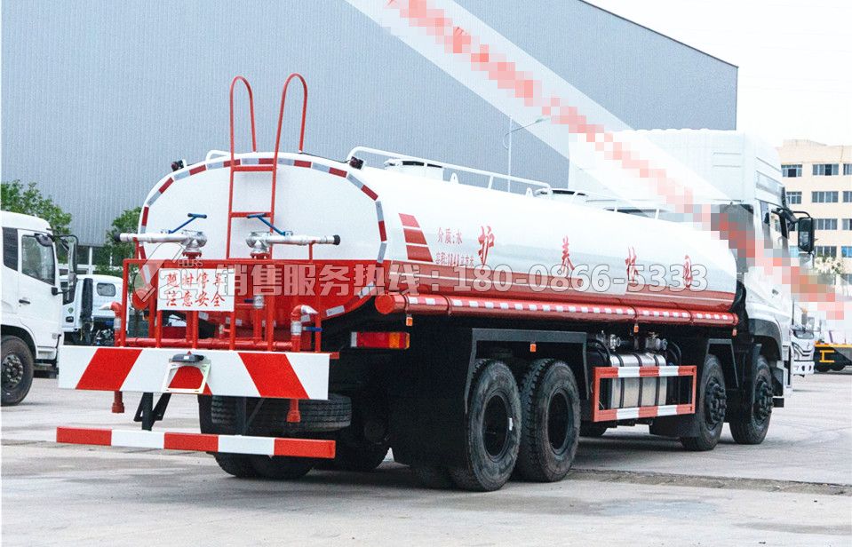 國(guó)六-東風(fēng)天龍前四后八灑水車22方