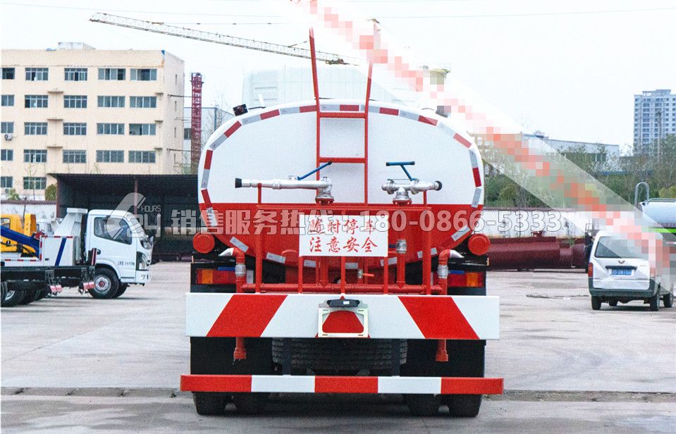 國(guó)六-東風(fēng)天龍前四后八灑水車22方