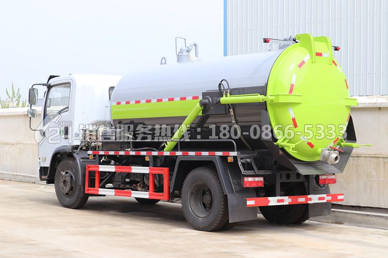 國六-東風(fēng)福瑞卡吸污車9方