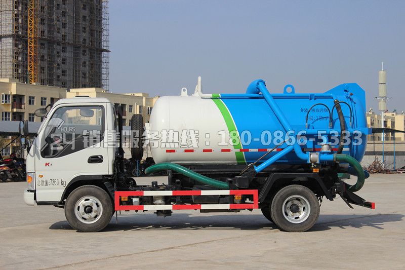 江淮康鈴吸污車4方