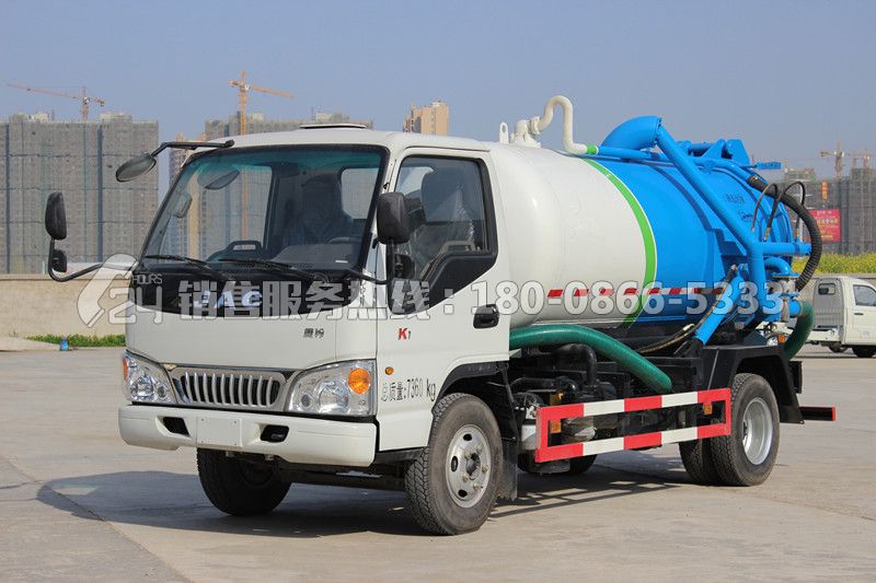 江淮康鈴吸污車4方