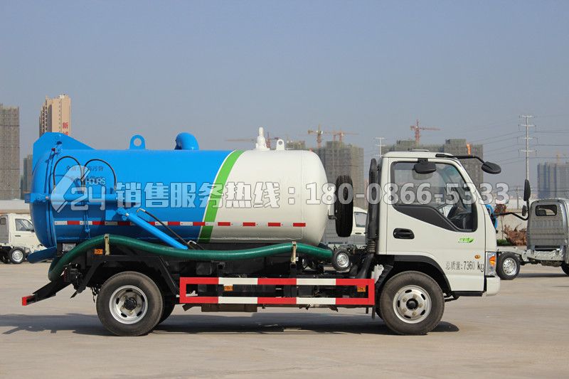 江淮康鈴吸污車4方