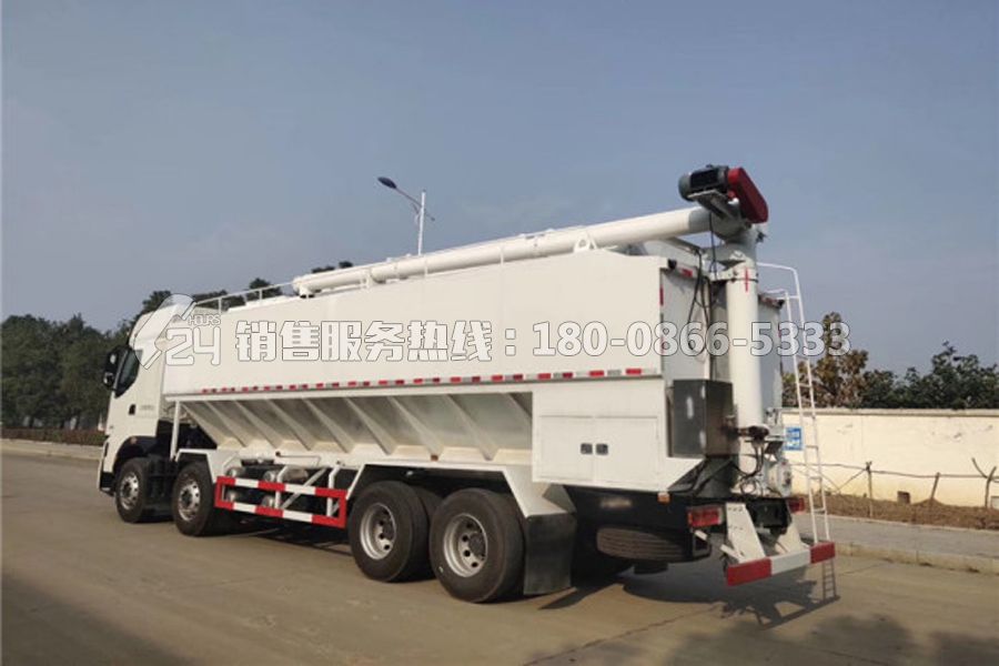 東風柳汽乘龍H7散裝飼料車40方