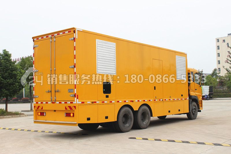 東風(fēng)天龍后雙橋移動應(yīng)急電源車