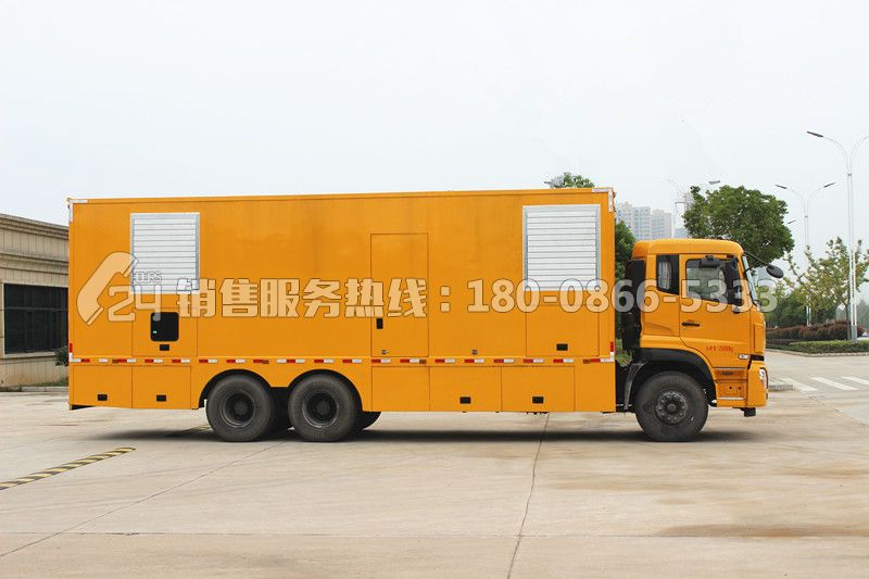 東風(fēng)天龍后雙橋移動應(yīng)急電源車