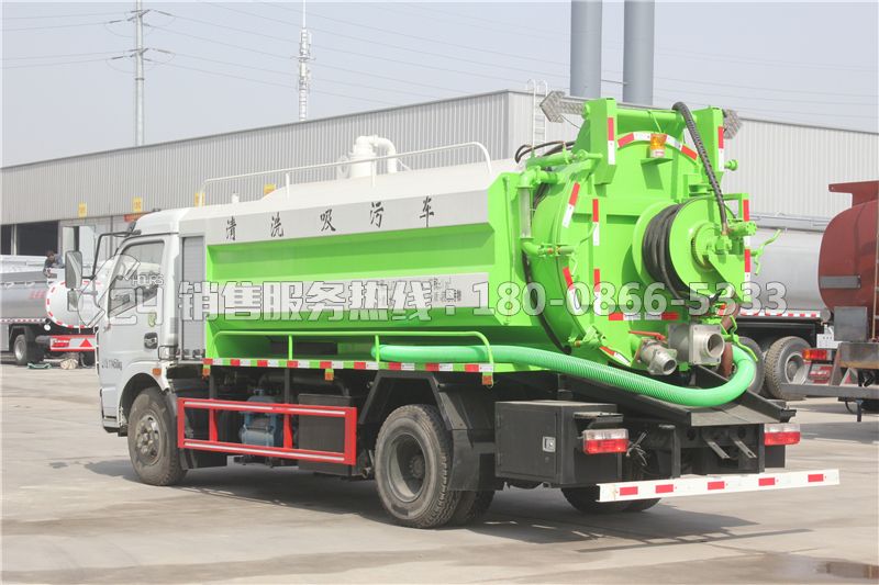 東風(fēng)多利卡D7清洗吸污車3+9方