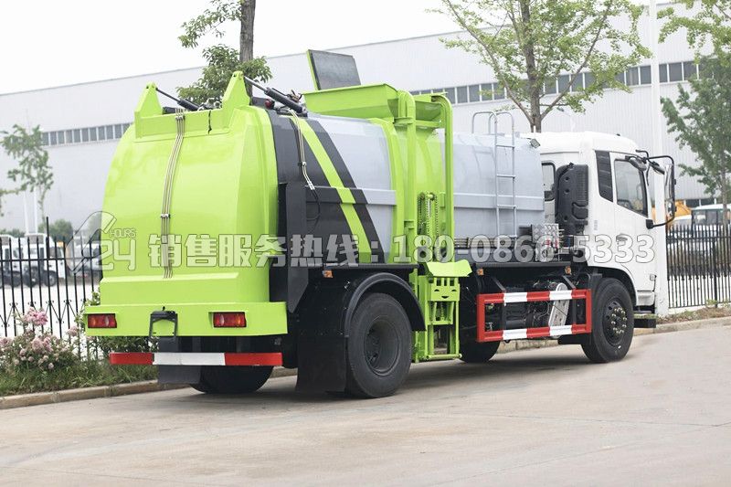 國(guó)六-東風(fēng)天錦VR餐廚垃圾轉(zhuǎn)運(yùn)車(chē)