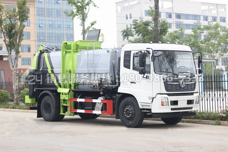國(guó)六-東風(fēng)天錦VR餐廚垃圾轉(zhuǎn)運(yùn)車(chē)