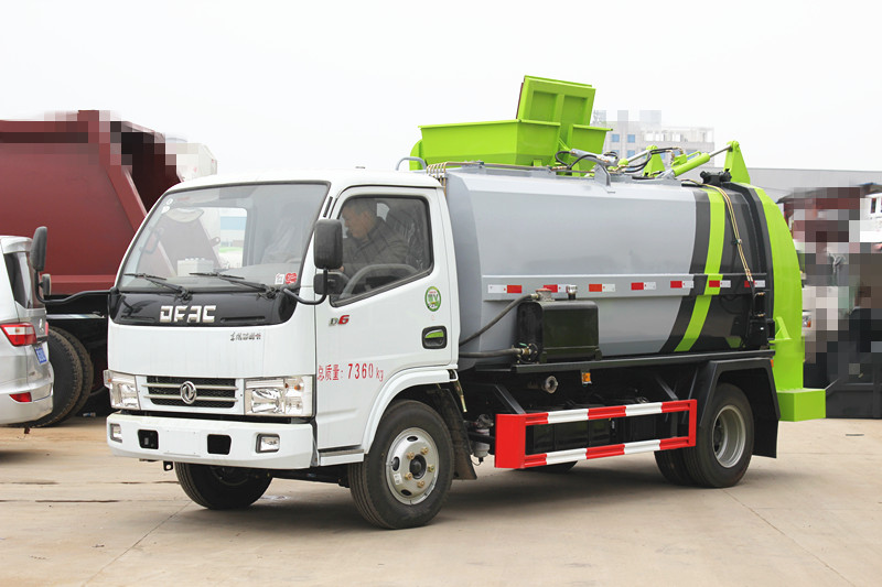 東風(fēng)D6小多利卡4方餐廚垃圾車