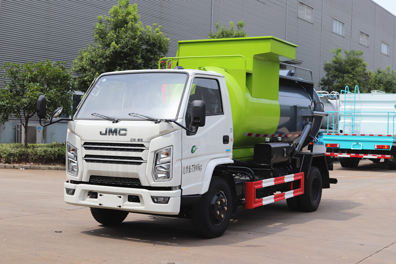 國(guó)六-江鈴順達(dá)罐式餐廚垃圾車4方