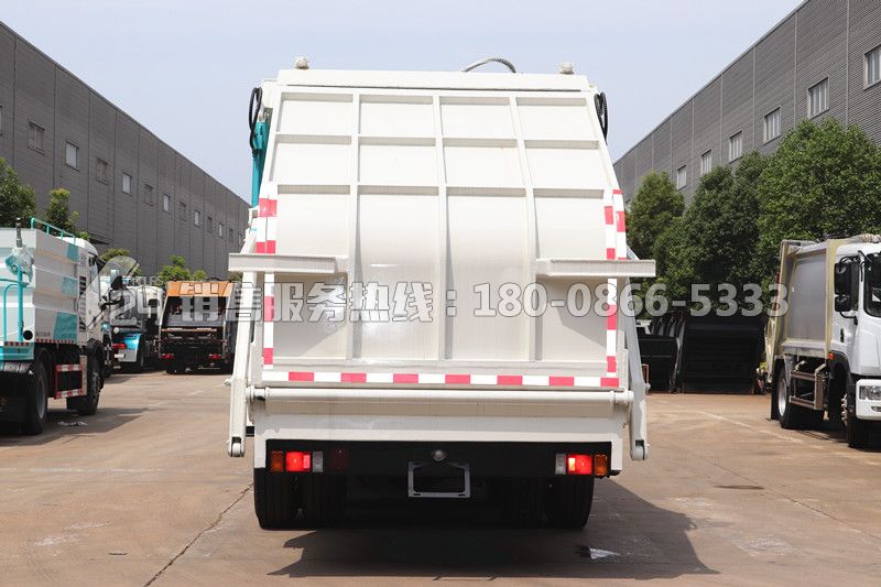 國六-慶鈴巨咖后雙橋壓縮垃圾車20方