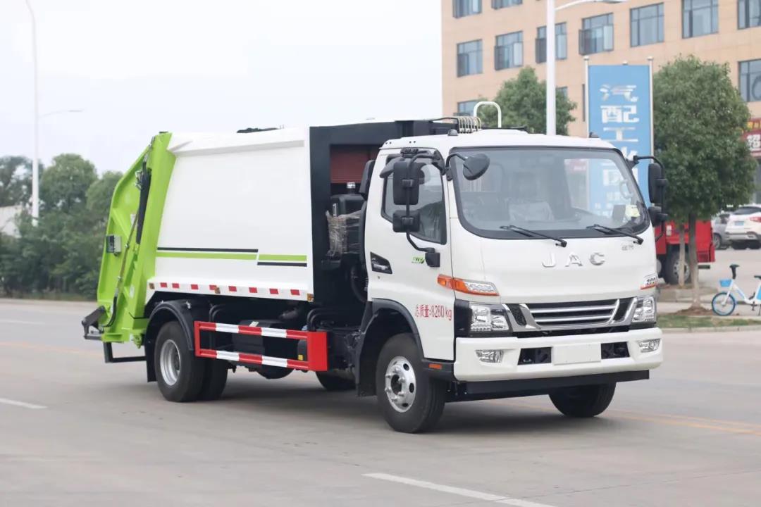 國(guó)六-江淮駿鈴V7后裝壓縮式垃圾車(chē)8方 國(guó)六-江淮駿鈴V7后裝壓縮式垃圾車(chē)8方