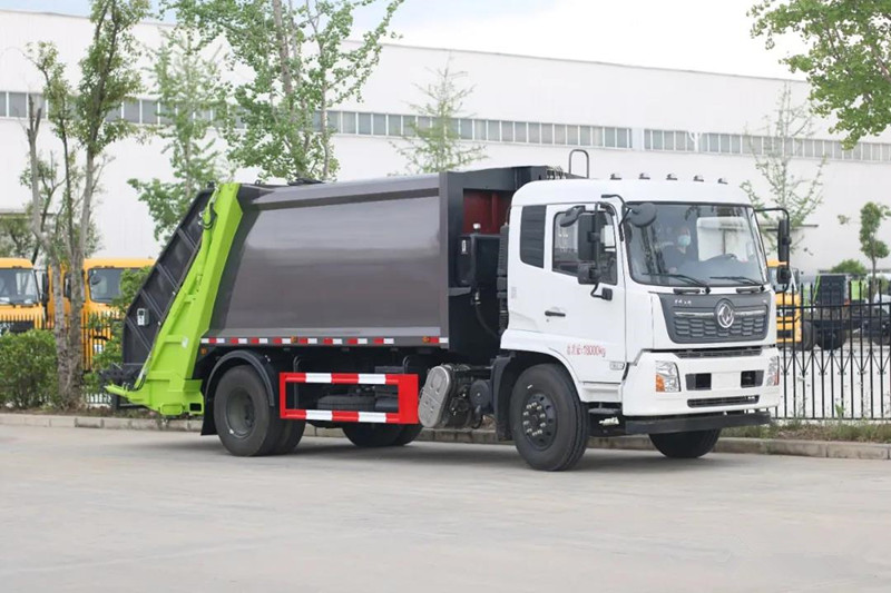 國(guó)六東風(fēng)天錦12-14方后裝壓縮垃圾車