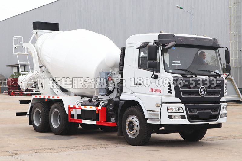 陜汽軒德X6系后雙橋攪拌車12方