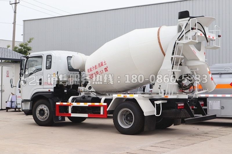 國六-陜汽軒德X9系攪拌車8方