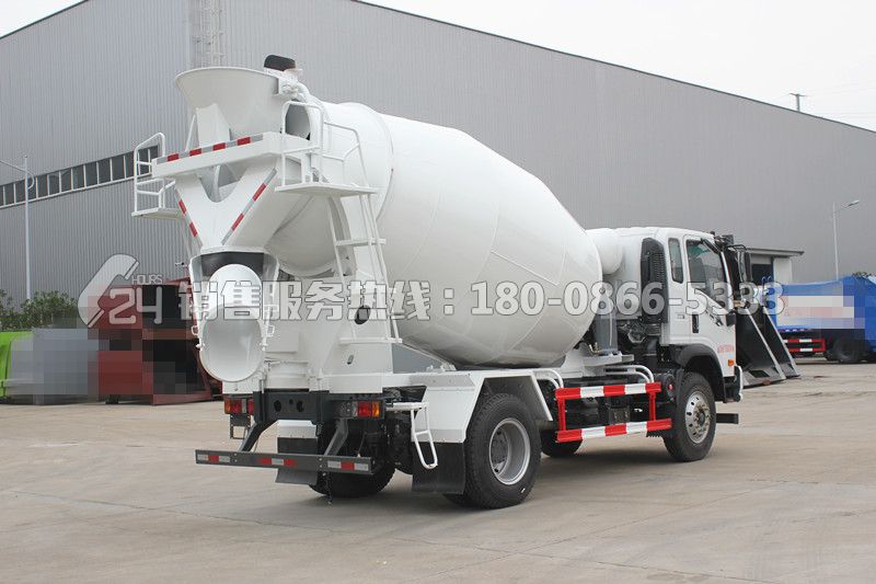 重汽王牌攪拌車6方