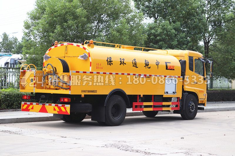 國六-東風天錦12方高壓清洗車