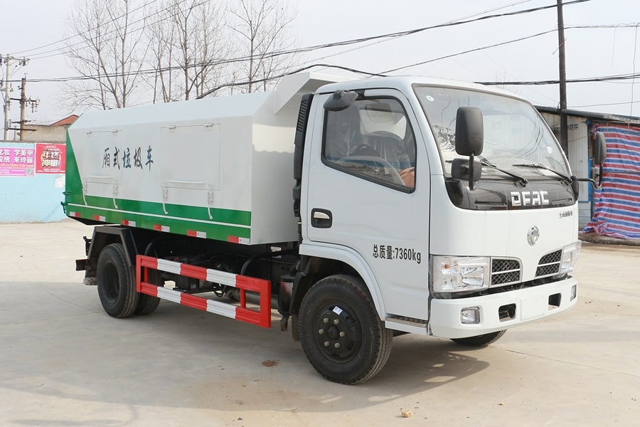 東風(fēng)福瑞卡密封式垃圾收集轉(zhuǎn)運車