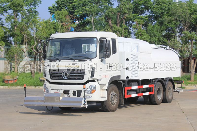 東風(fēng)天龍后雙橋路面高壓清洗車