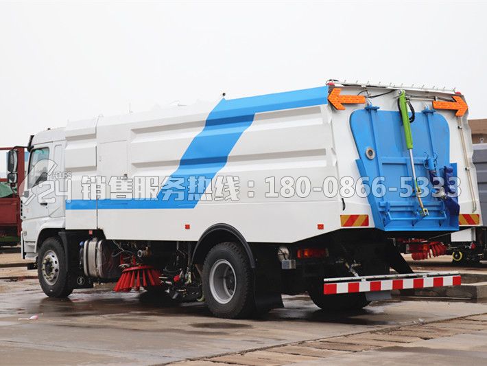 國六-陜汽軒德X6洗掃車9+7方