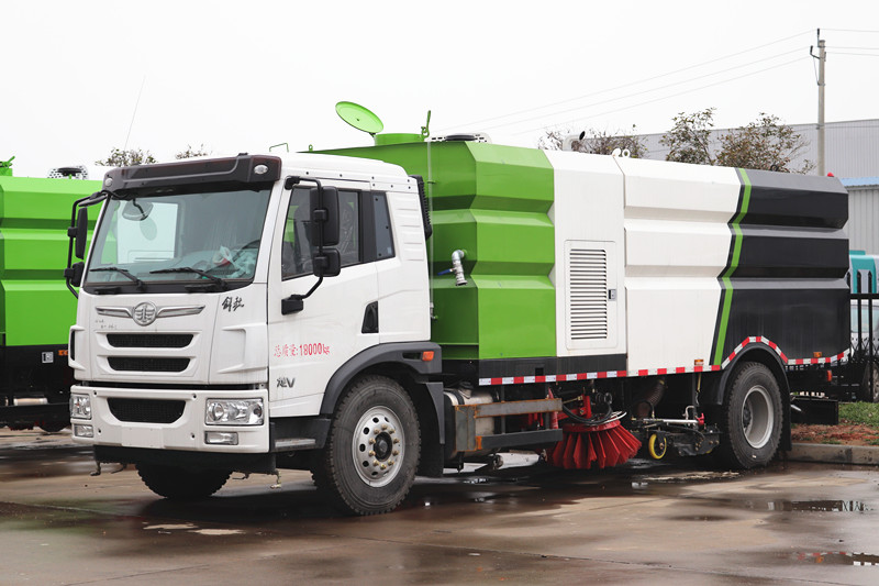 國六-解放龍V洗掃車9+7方