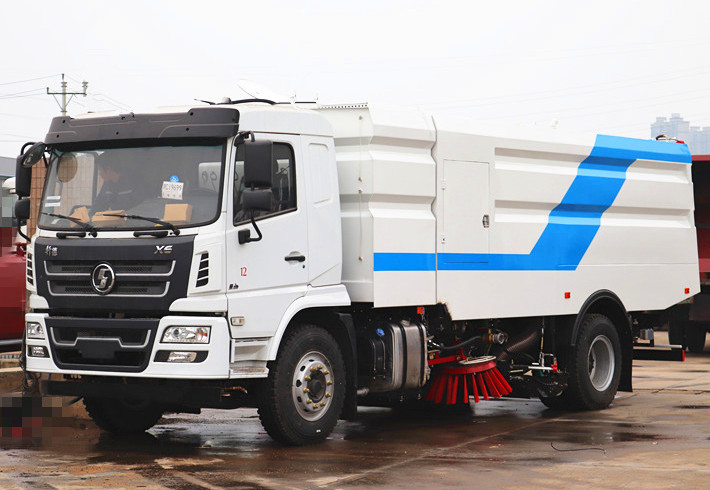 國六-陜汽軒德X6洗掃車9+7方