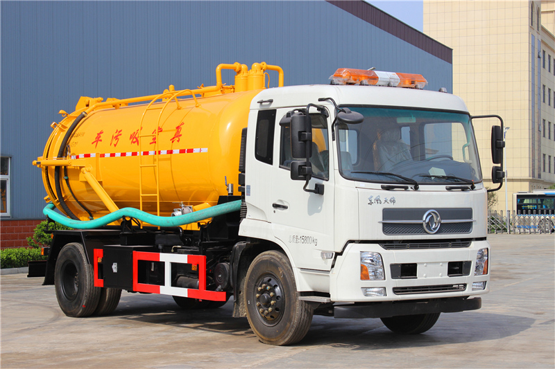 東風天錦吸污車12方