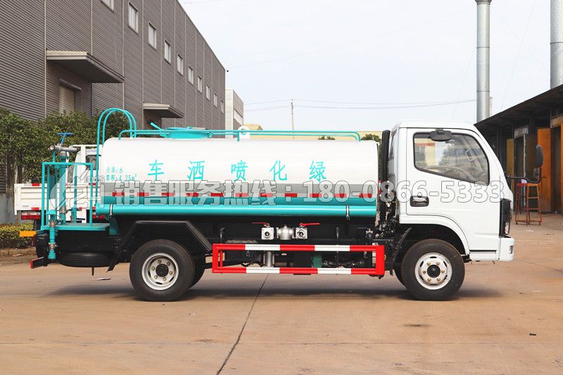 國六東風福瑞卡5噸灑水車 國六東風福瑞卡5噸灑水車