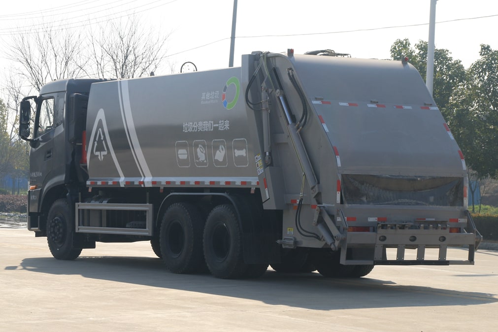 東風(fēng)天龍后雙橋18方壓縮垃圾車