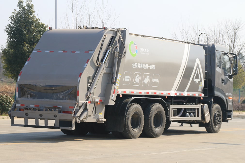 東風(fēng)天龍后雙橋18方壓縮垃圾車