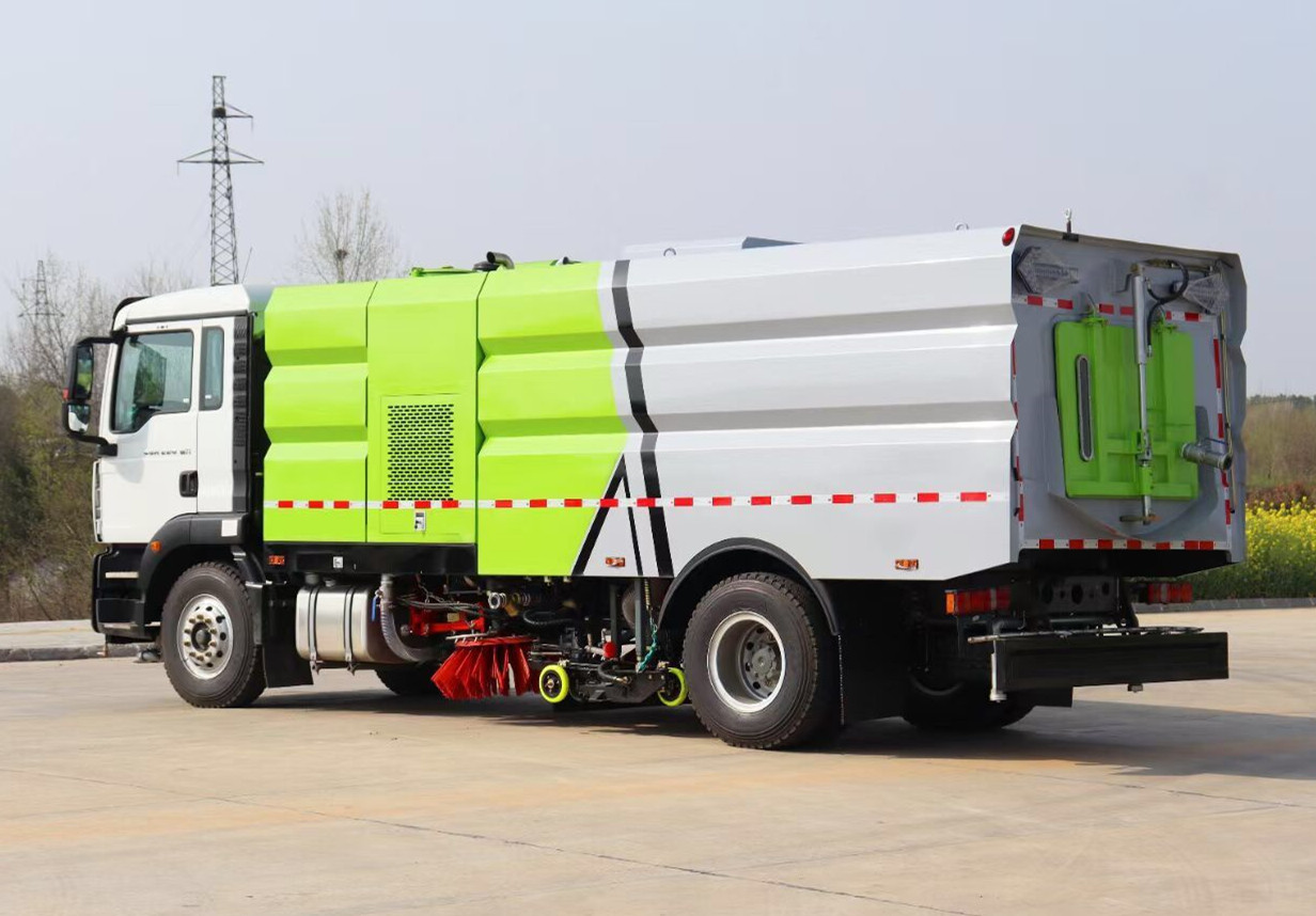 重汽汕德卡洗掃車(chē)9+7方