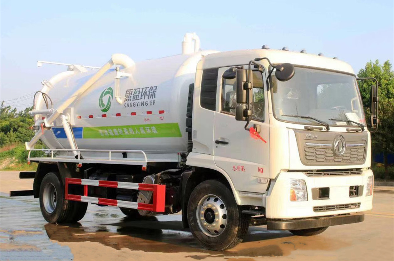 東風(fēng)天錦吸污車14方