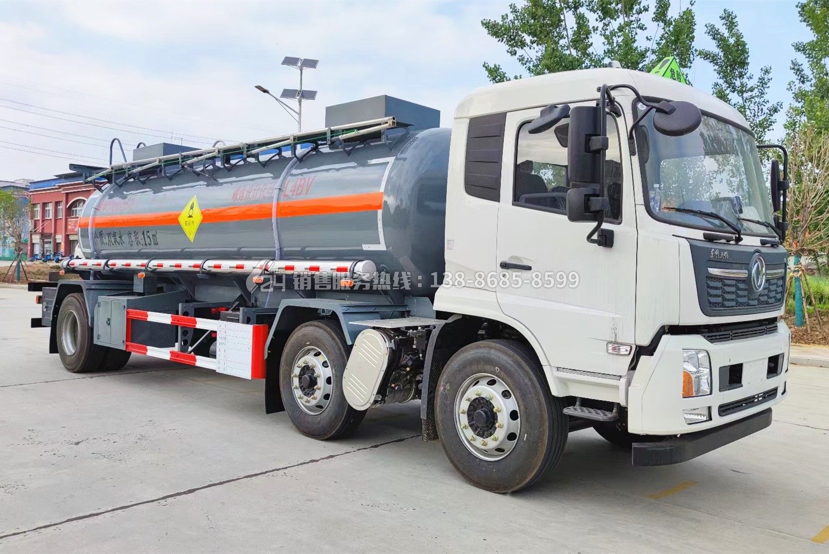 東風(fēng)天錦15方氧化性物品罐式運輸車 東風(fēng)天錦15方氧化性物品罐式運輸車