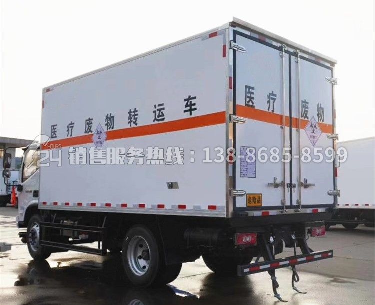 福田奧鈴CTS醫(yī)療廢物轉運車5.1米