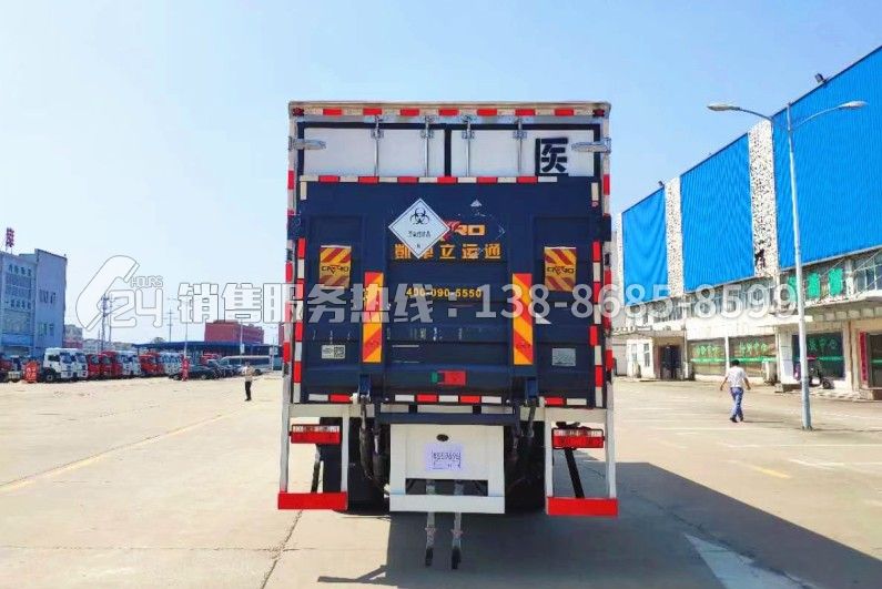 東風(fēng)天錦6.5米醫(yī)療廢物轉(zhuǎn)運(yùn)車