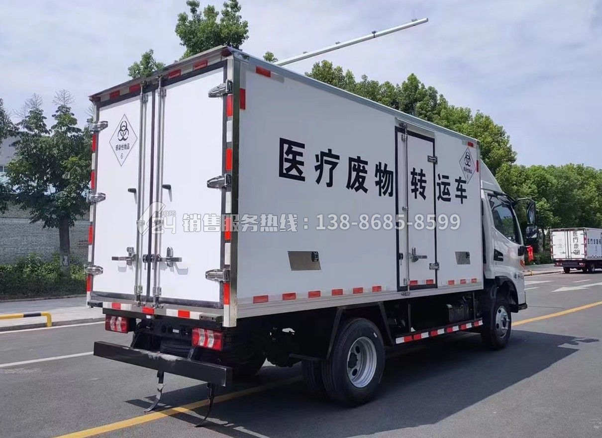江淮駿鈴V5醫(yī)療廢物轉(zhuǎn)運(yùn)車4米