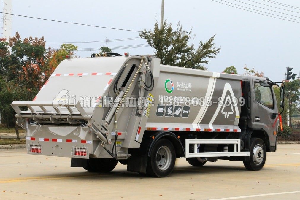 東風凱普特N7壓縮式垃圾車8方
