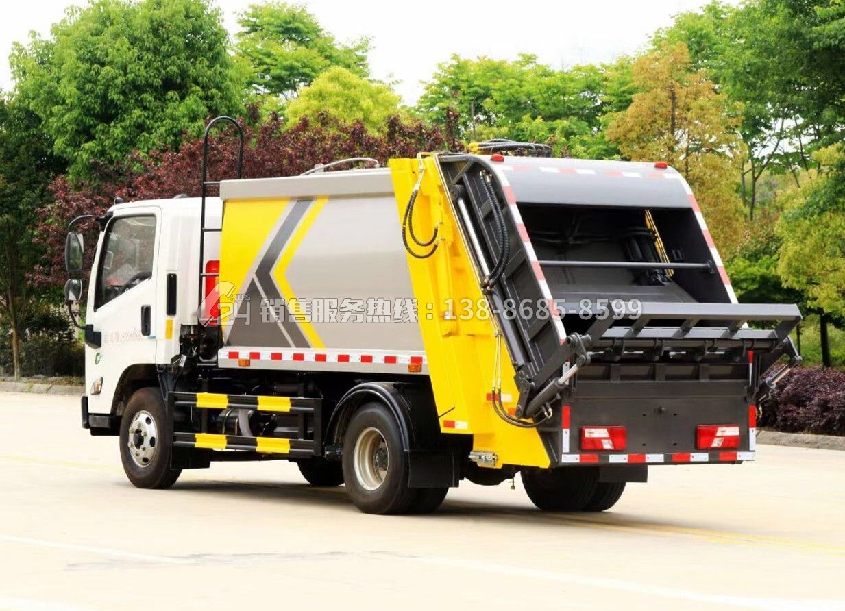 江鈴凱銳壓縮式垃圾車6方