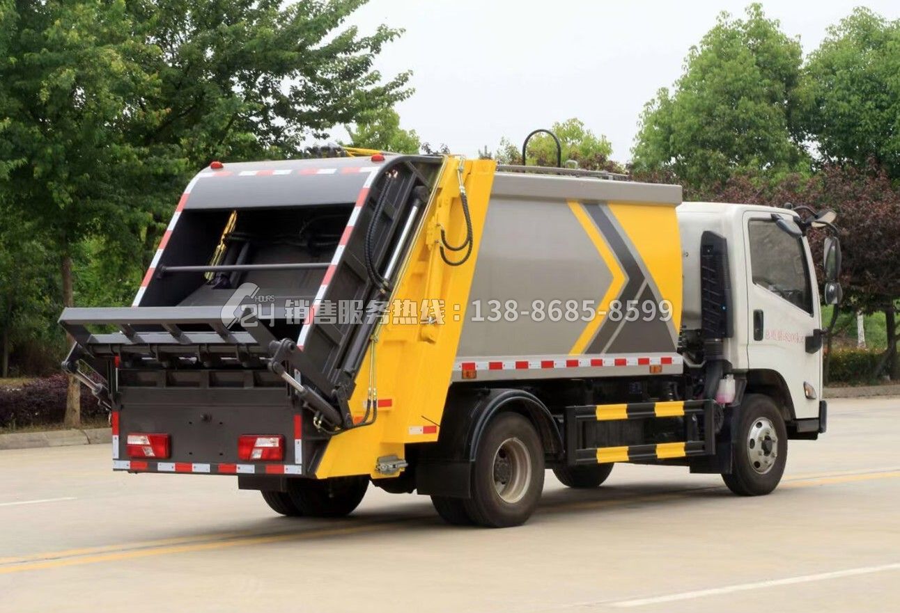 江鈴凱銳壓縮式垃圾車6方