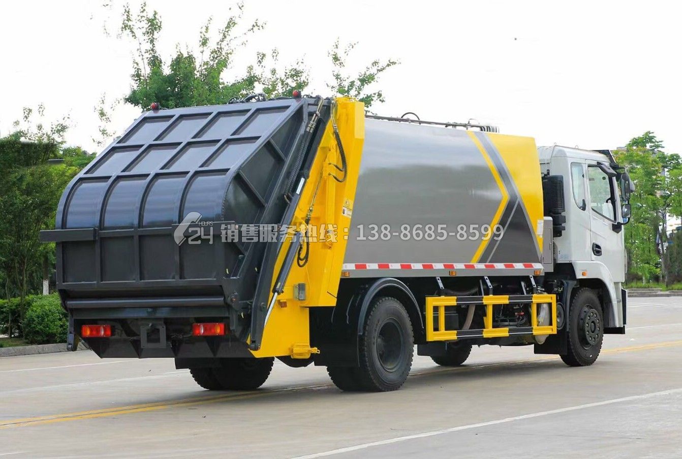 東風(fēng)錦程V6壓縮式垃圾車(chē)14方