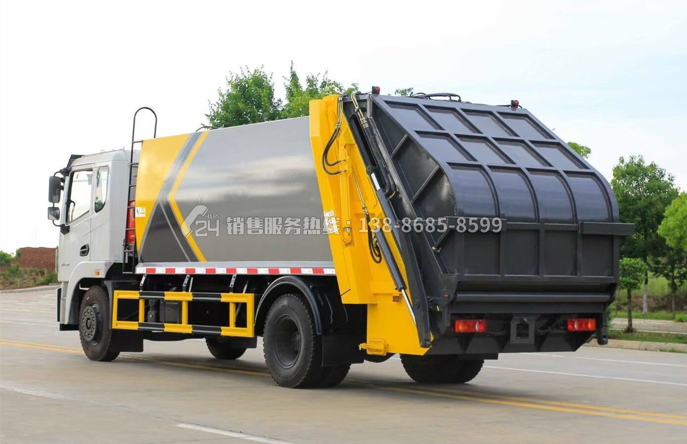 東風(fēng)錦程V6壓縮式垃圾車(chē)14方