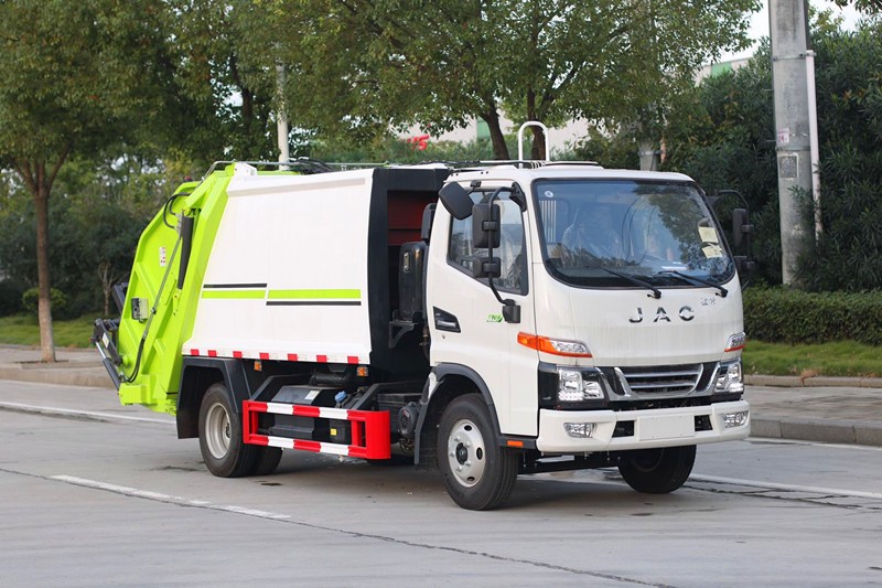 江淮駿鈴V3壓縮式垃圾車(chē)6方