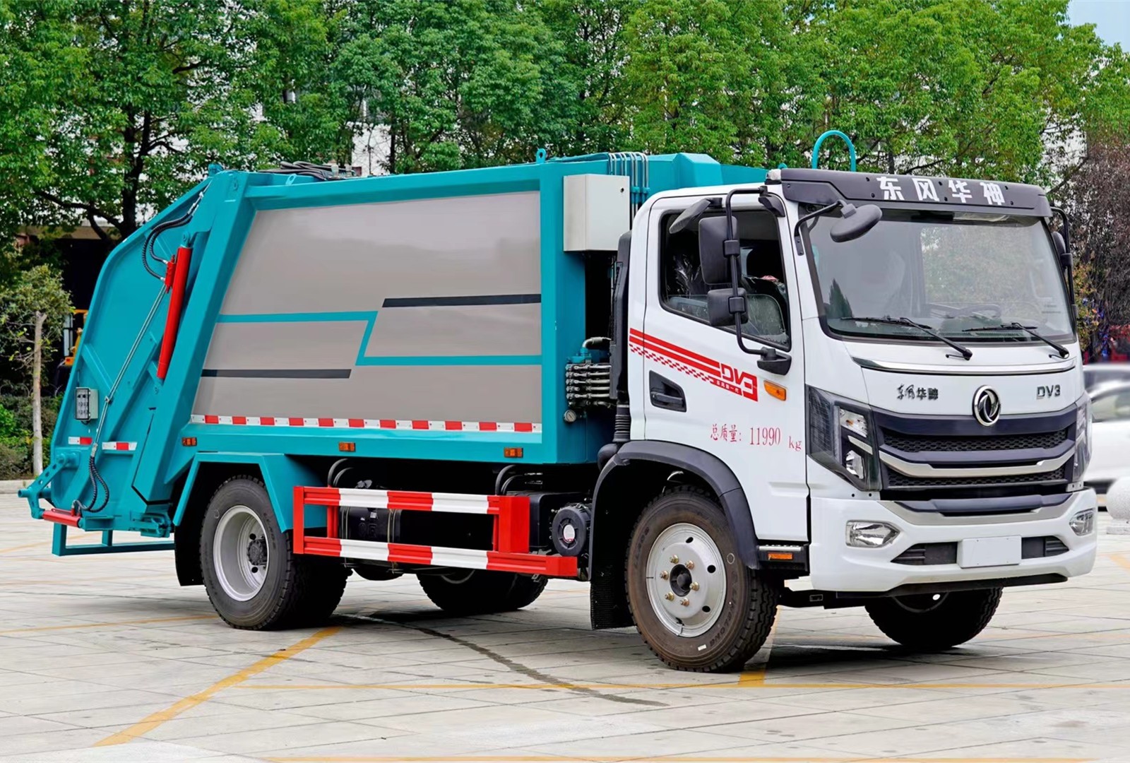 東風(fēng)華神DV3壓縮垃圾車9方