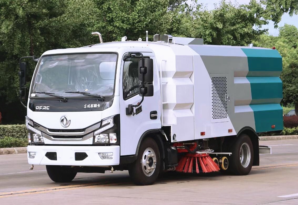 國六-東風(fēng)多利卡D6洗掃車3+3方