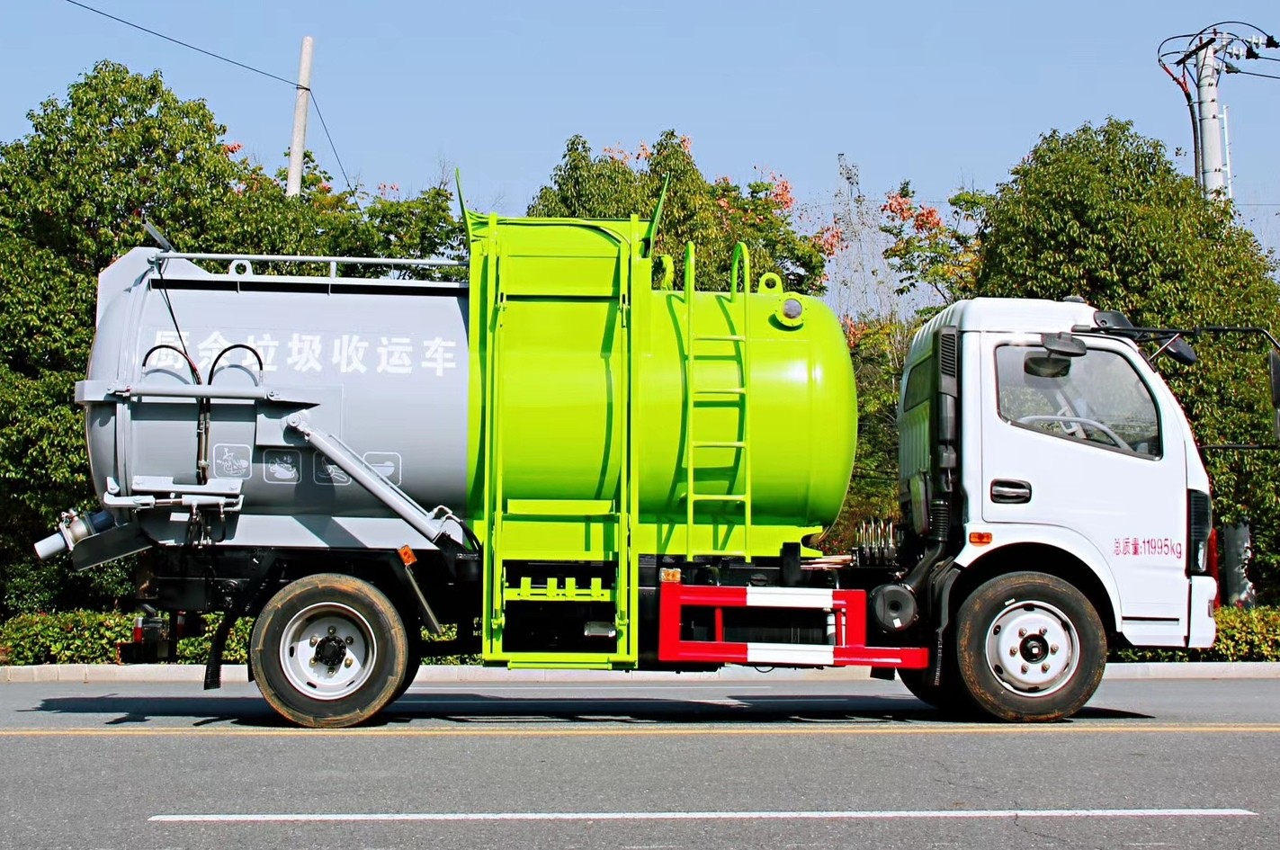 東風(fēng)凱普特K7方餐廚垃圾車9方