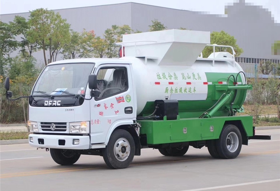 東風多利卡罐式4方餐廚垃圾車 東風多利卡罐式4方餐廚垃圾車