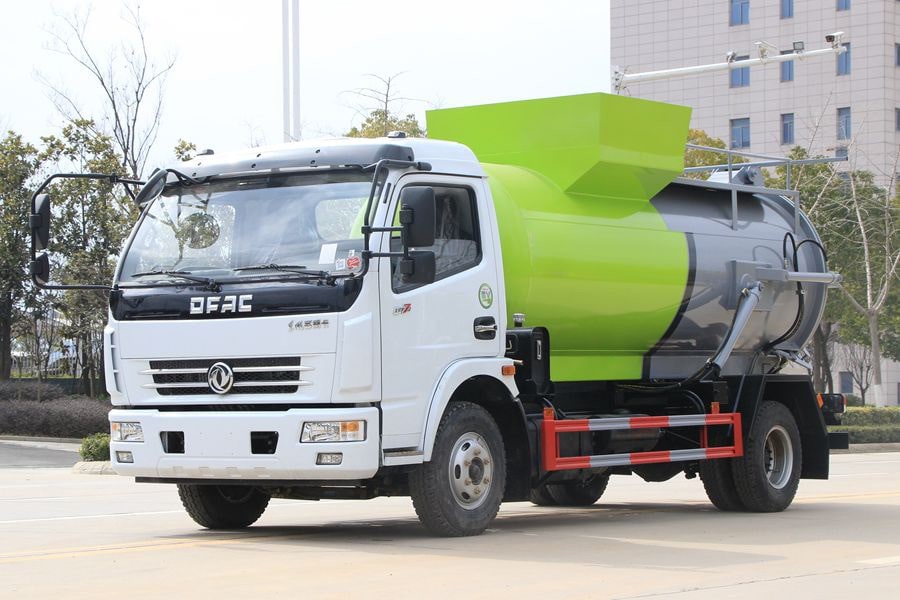 東風大多利卡D7罐式6方餐廚垃圾車 東風大多利卡D7罐式6方餐廚垃圾車